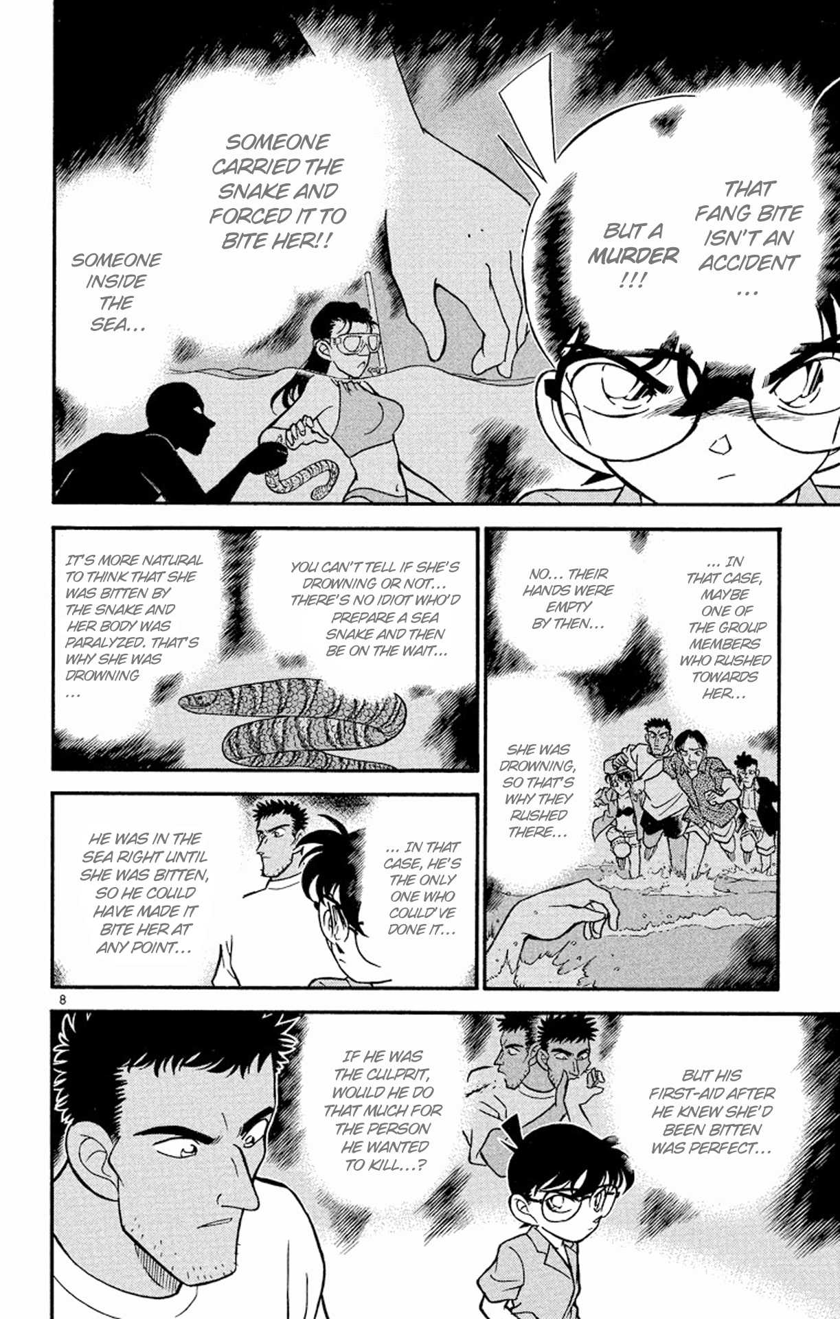 Detective Conan Chapter 164 page 9 - Chapter 164: The Weapon That Fled