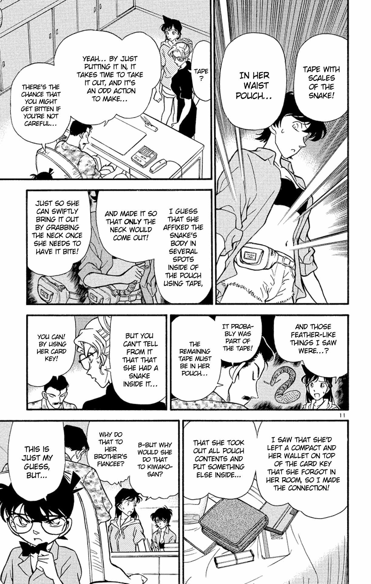 Detective Conan Chapter 165 page 12 - Chapter 165: You Mustn't Forget