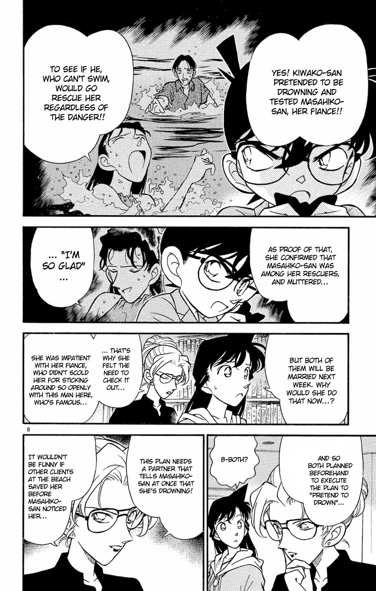 Detective Conan Chapter 165 page 9 - Chapter 165: You Mustn't Forget