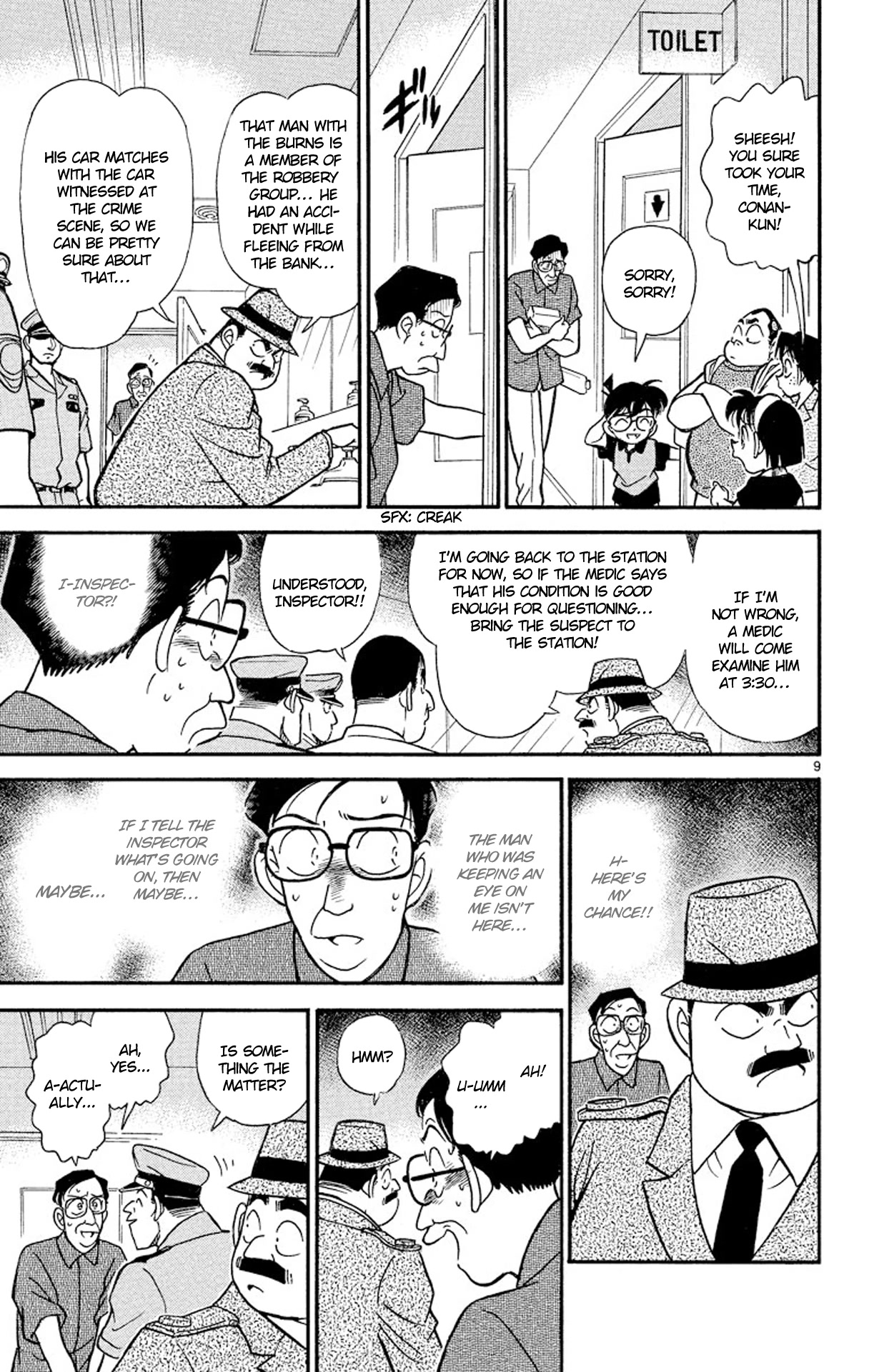 Detective Conan Chapter 166 page 10 - Chapter 166: What Do I Do?!