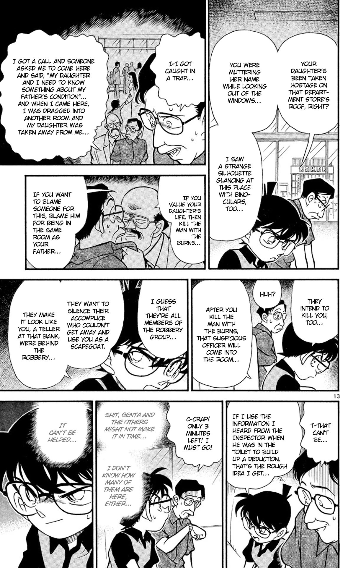 Detective Conan Chapter 166 page 14 - Chapter 166: What Do I Do?!