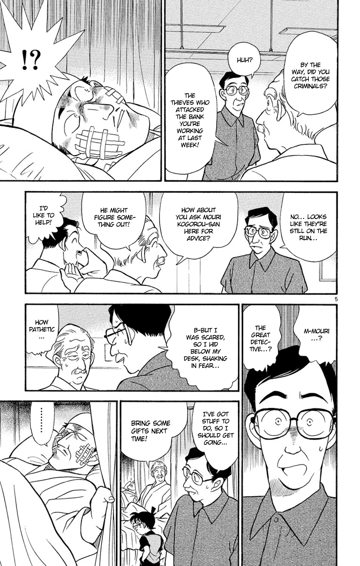 Detective Conan Chapter 166 page 6 - Chapter 166: What Do I Do?!
