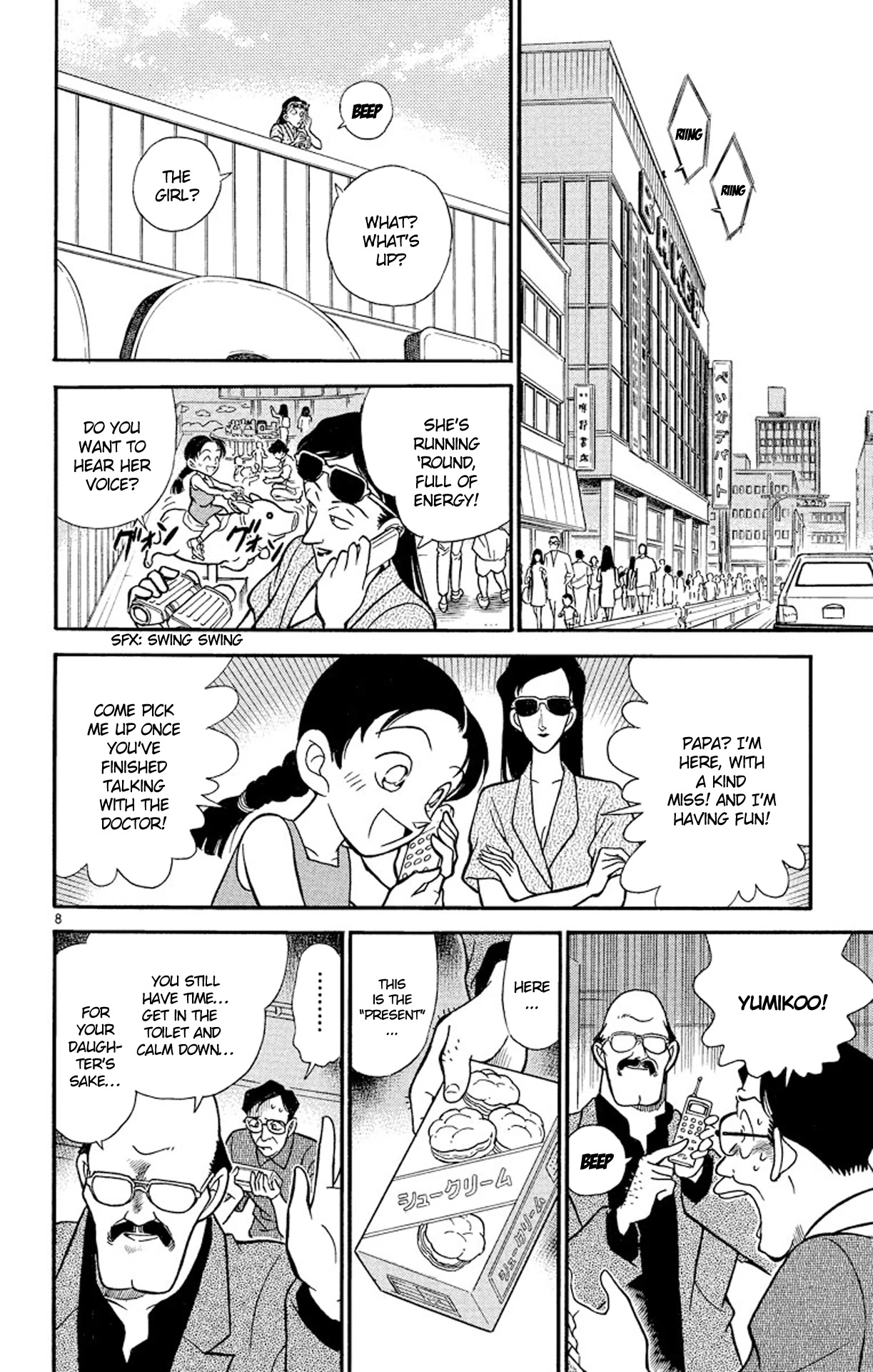 Detective Conan Chapter 166 page 9 - Chapter 166: What Do I Do?!