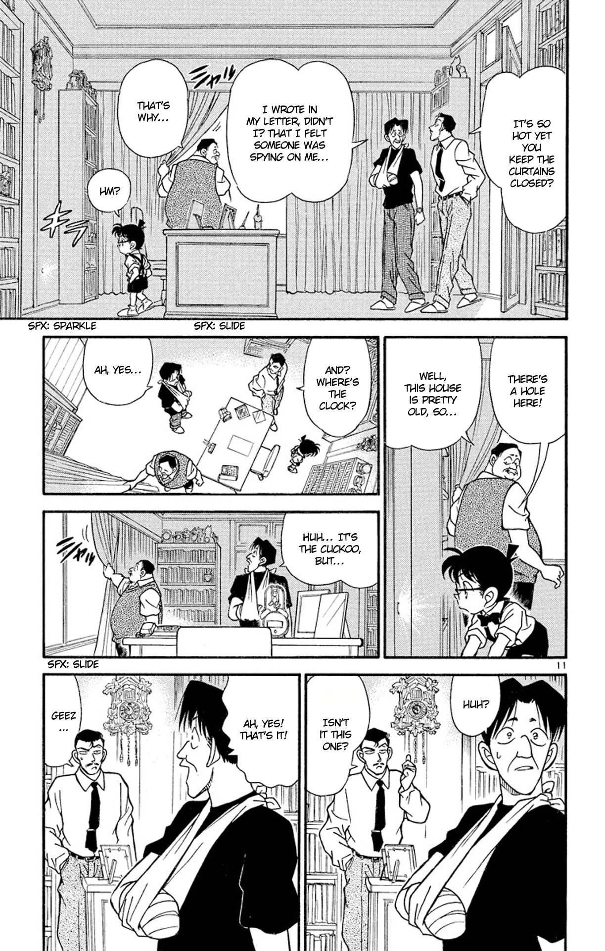 Detective Conan Chapter 167 page 12 - Chapter 167: The Cuckoo Clock...