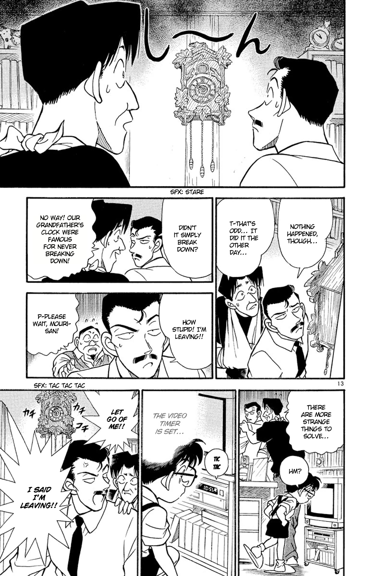 Detective Conan Chapter 167 page 14 - Chapter 167: The Cuckoo Clock...