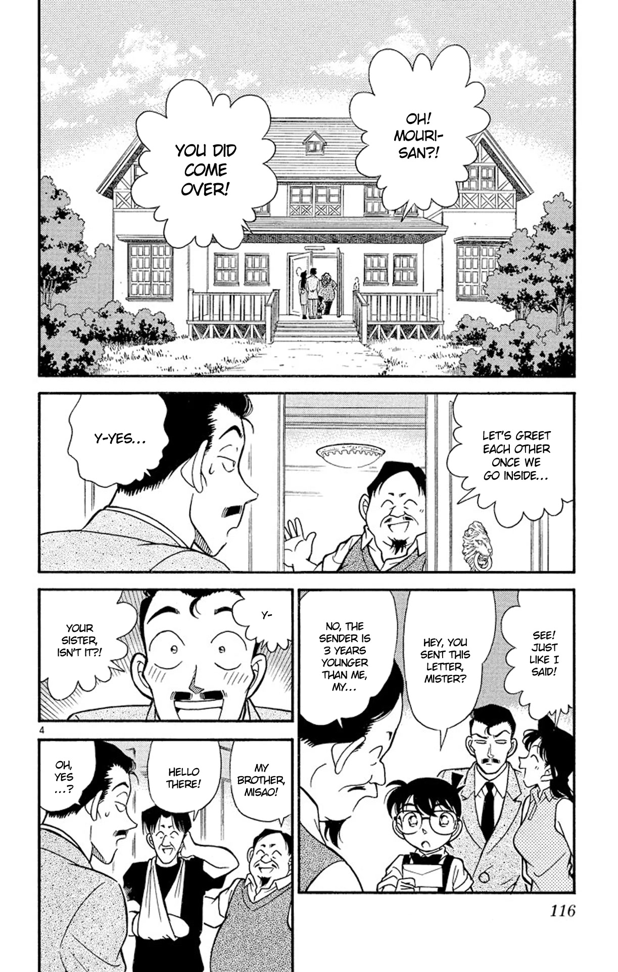 Detective Conan Chapter 167 page 5 - Chapter 167: The Cuckoo Clock...