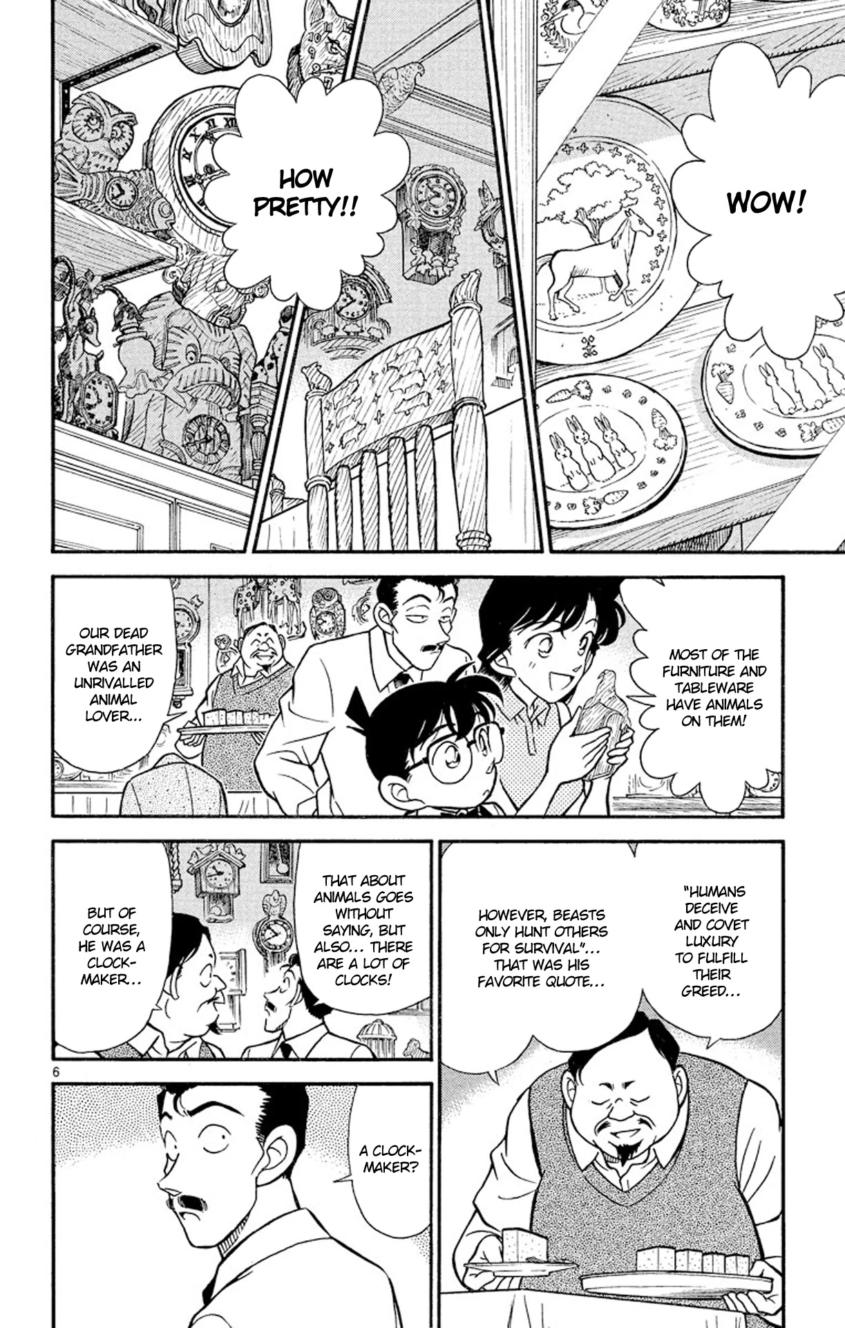 Detective Conan Chapter 167 page 7 - Chapter 167: The Cuckoo Clock...