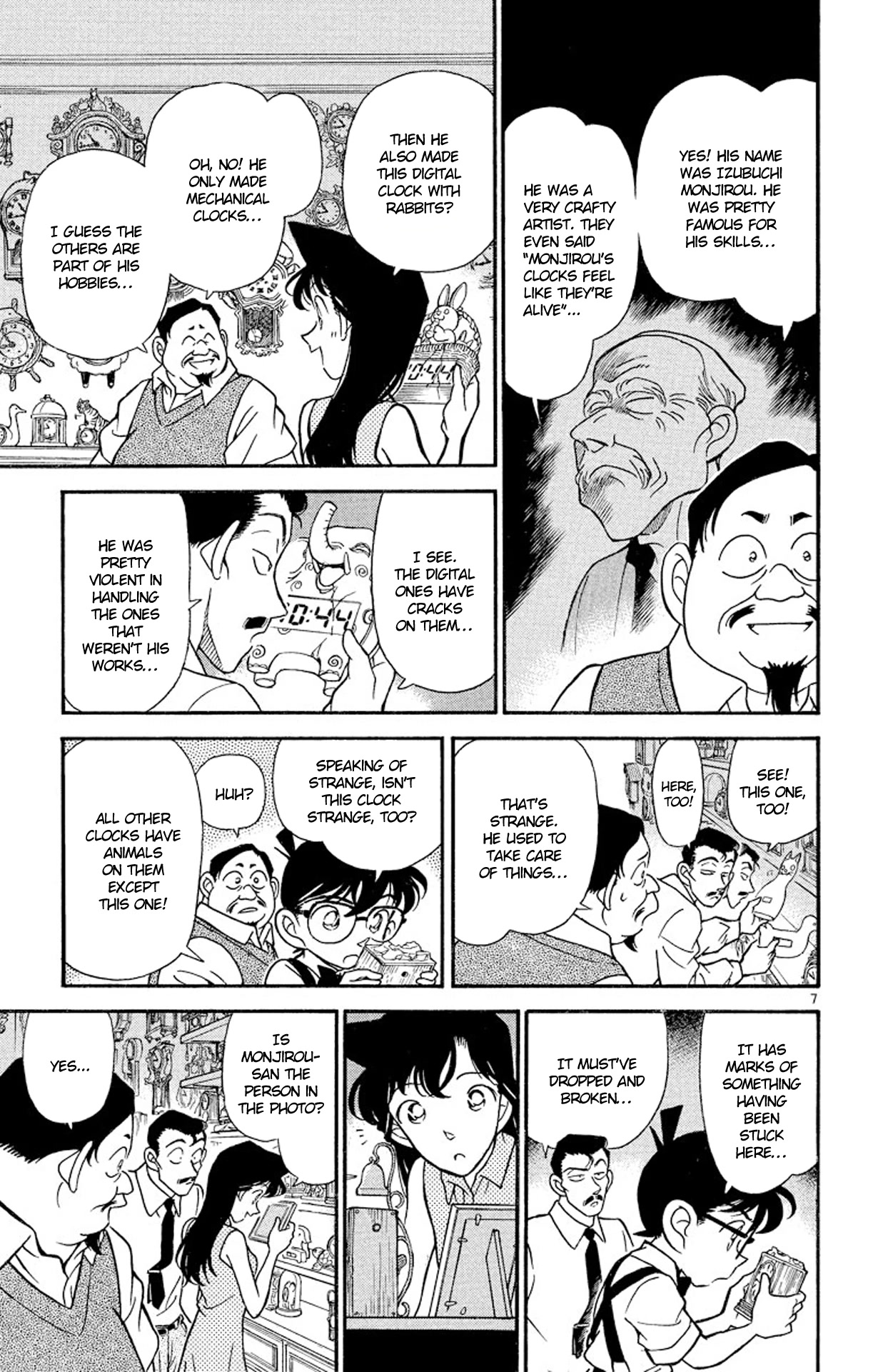 Detective Conan Chapter 167 page 8 - Chapter 167: The Cuckoo Clock...