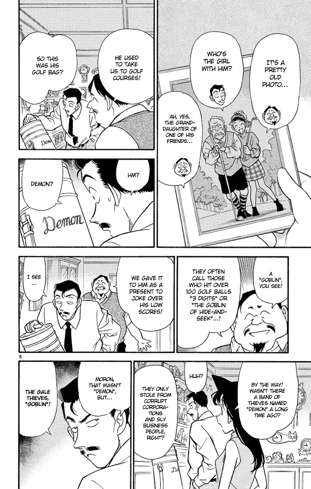Detective Conan Chapter 167 page 9 - Chapter 167: The Cuckoo Clock...