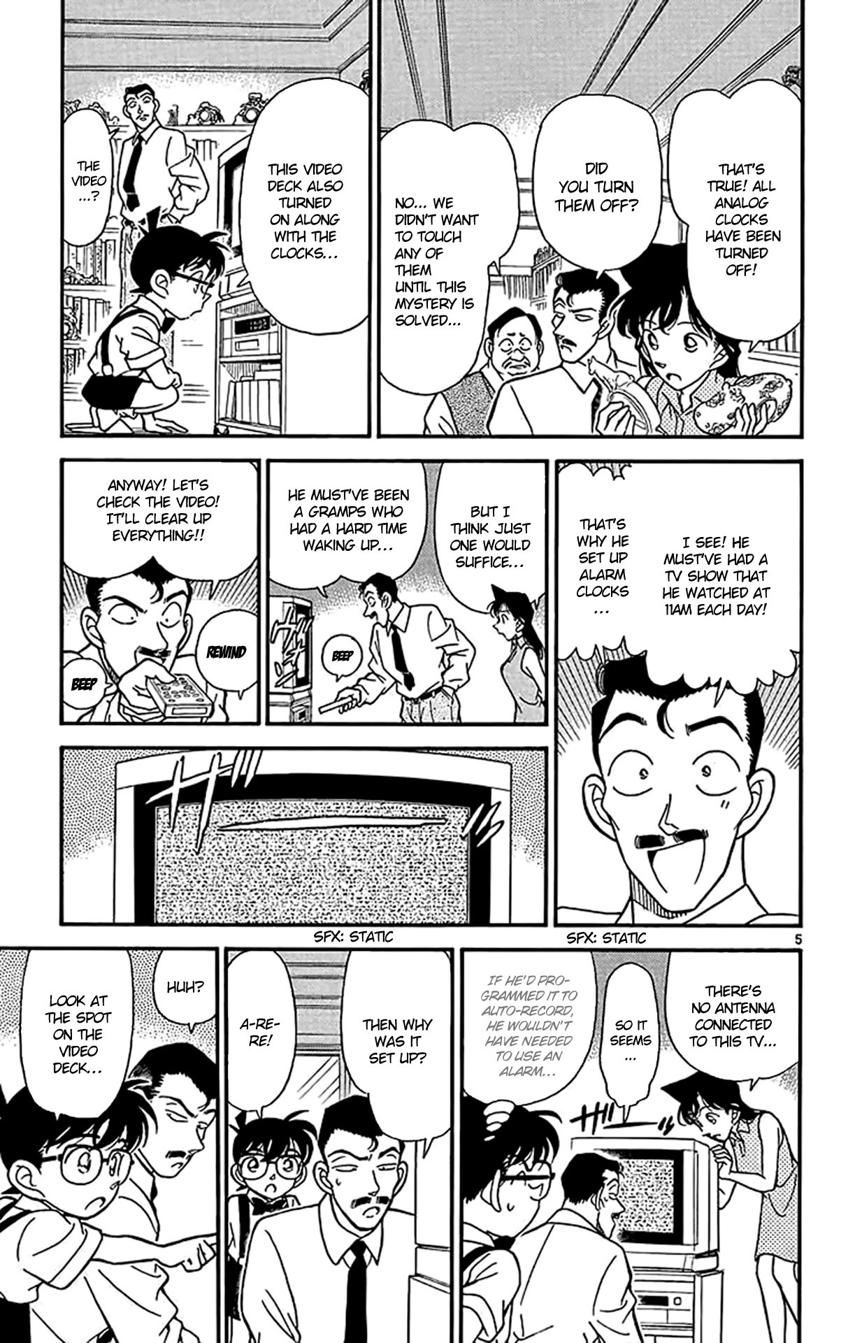 Detective Conan Chapter 168 page 6 - Chapter 168: A Goblin Popped Out...?!