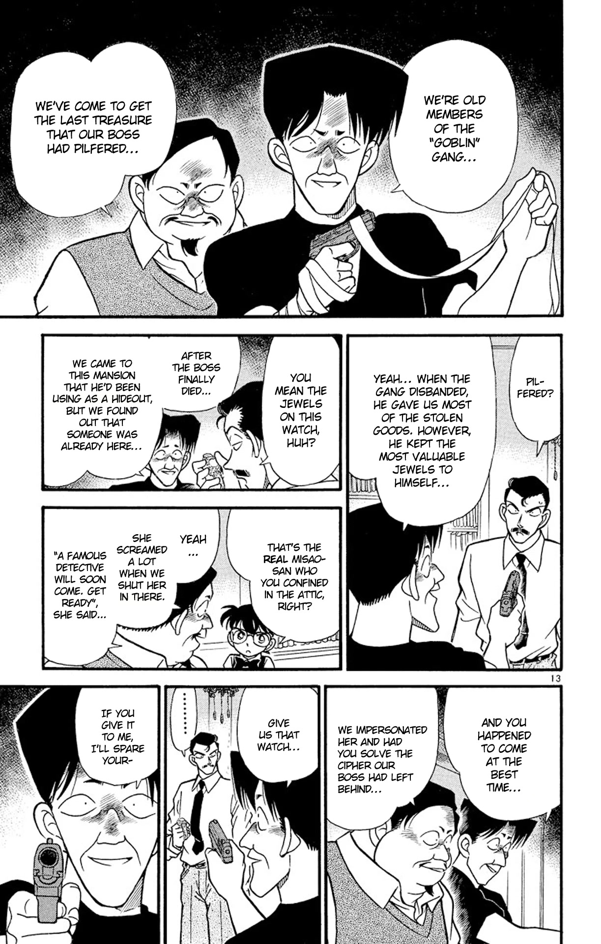 Detective Conan Chapter 169 page 14 - Chapter 169: L-N-R