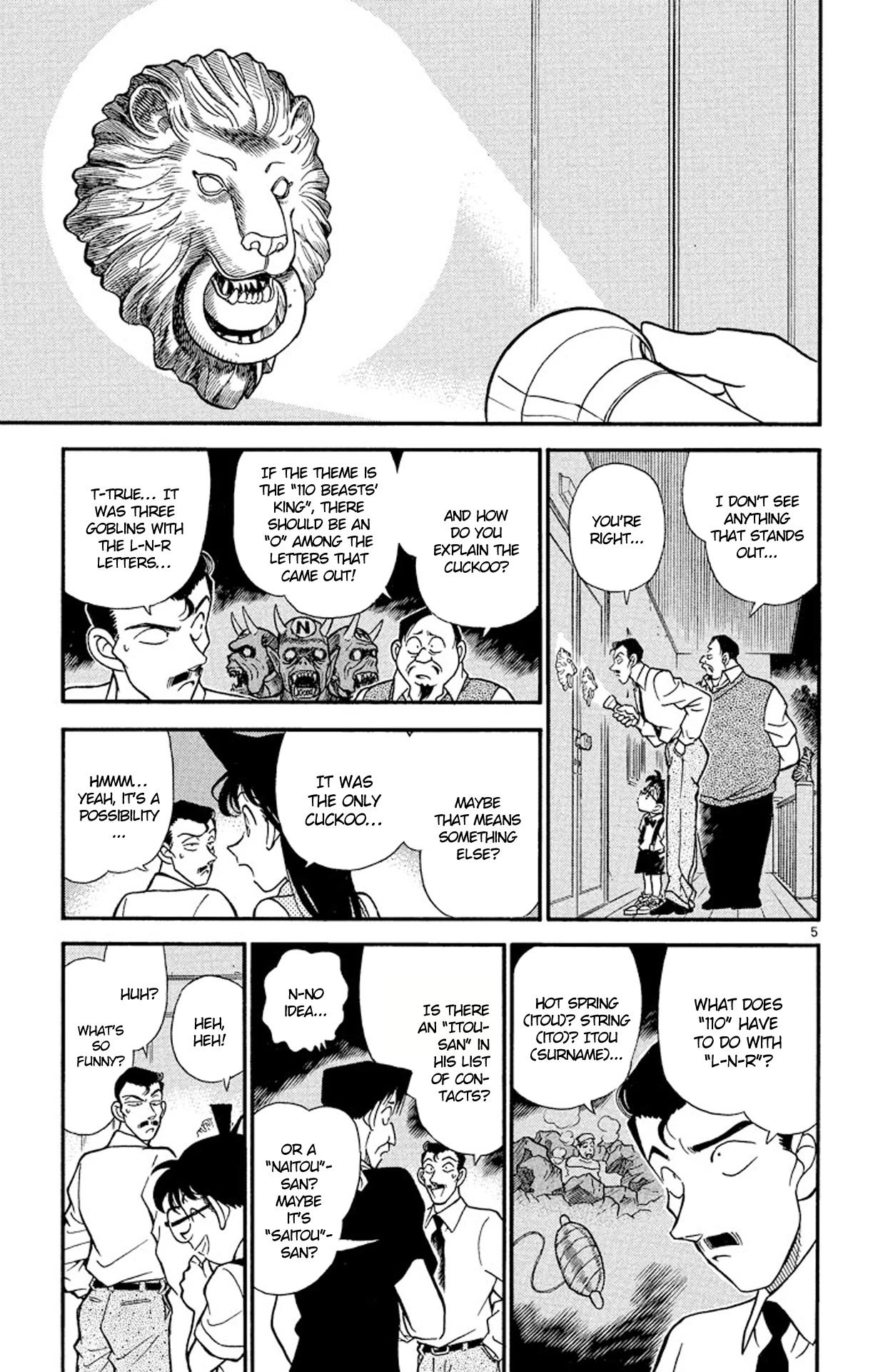Detective Conan Chapter 169 page 6 - Chapter 169: L-N-R