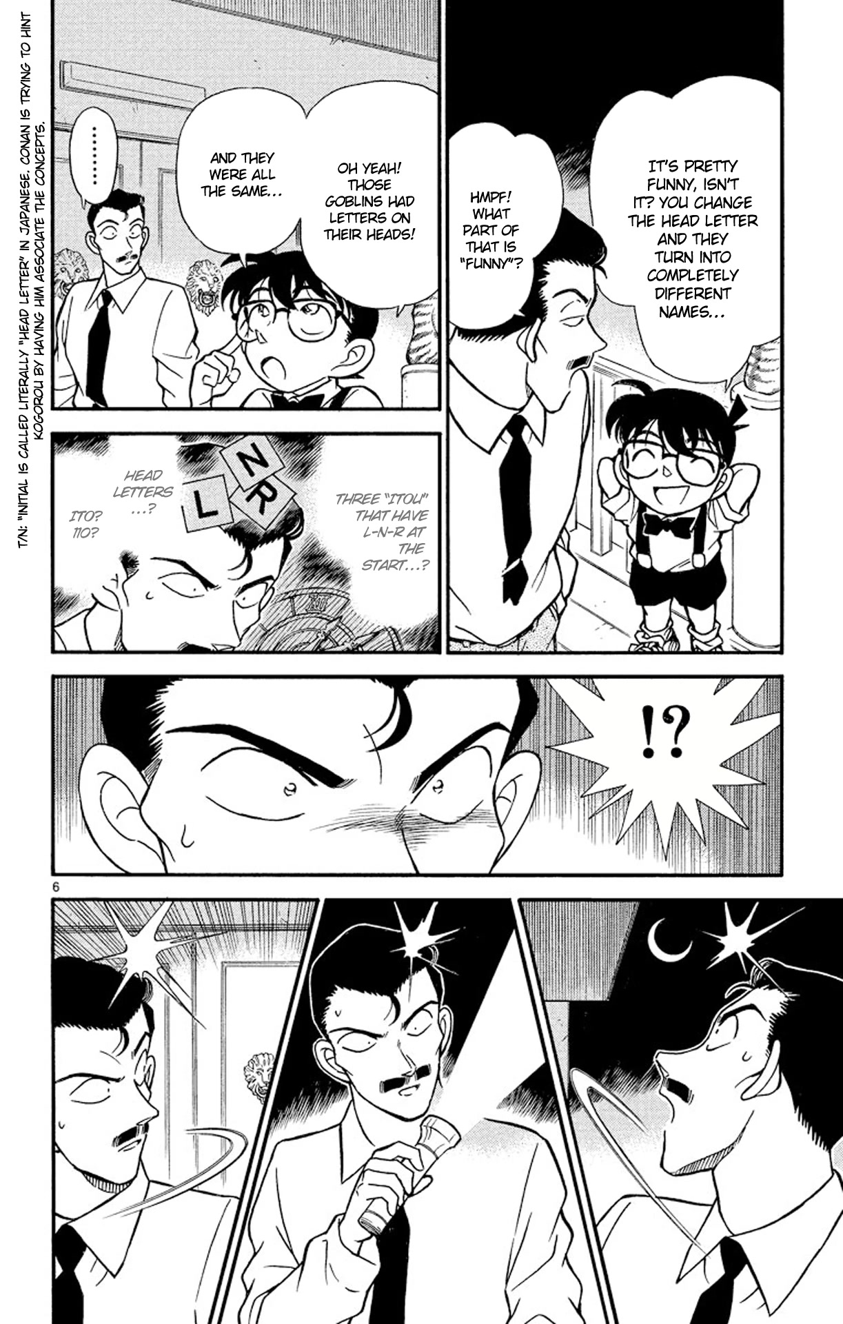 Detective Conan Chapter 169 page 7 - Chapter 169: L-N-R