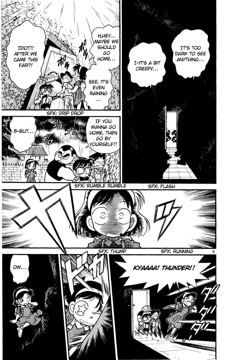 Detective Conan Chapter 17 page 10 - Chapter 17: The Mansion of Horror