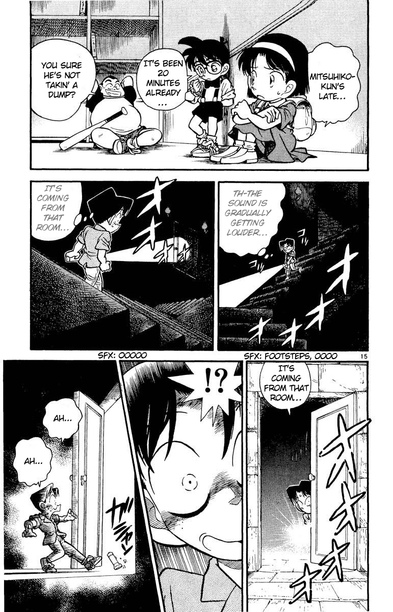 Detective Conan Chapter 17 page 16 - Chapter 17: The Mansion of Horror