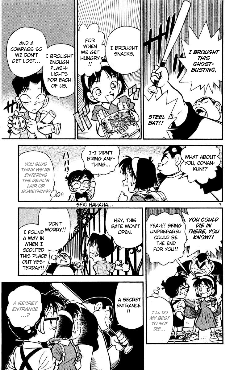 Detective Conan Chapter 17 page 8 - Chapter 17: The Mansion of Horror