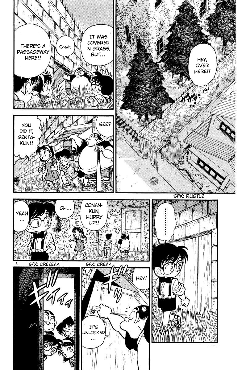 Detective Conan Chapter 17 page 9 - Chapter 17: The Mansion of Horror