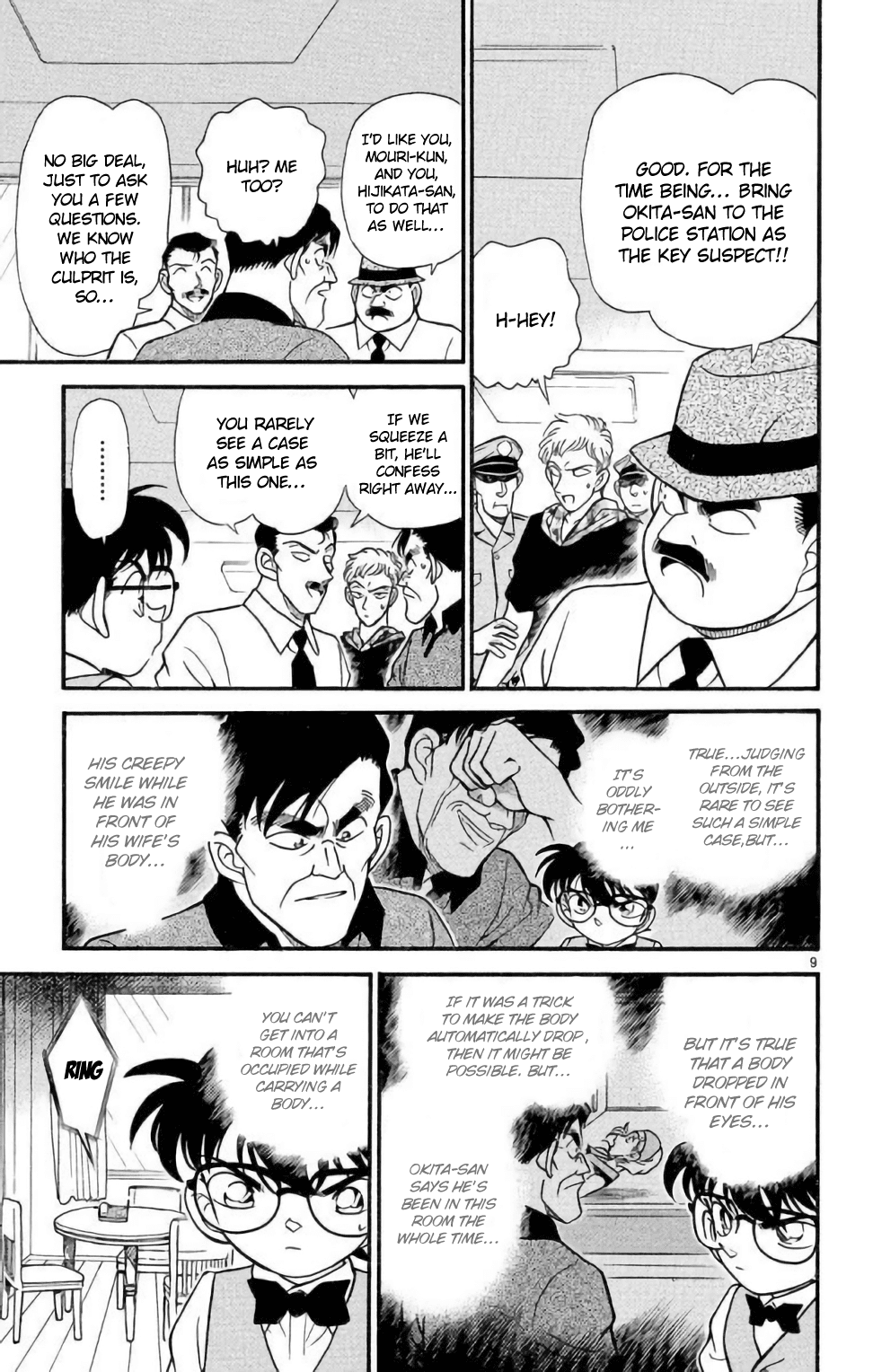 Detective Conan Chapter 171 page 10 - Chapter 171: They Should Be The Same, But...