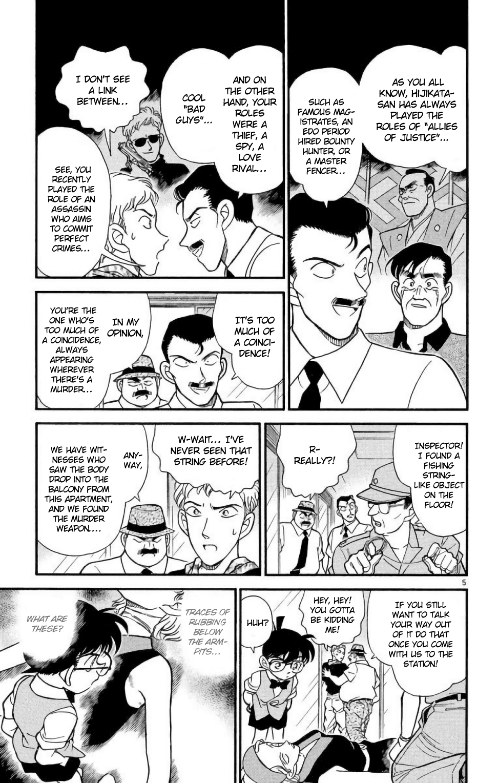 Detective Conan Chapter 171 page 6 - Chapter 171: They Should Be The Same, But...