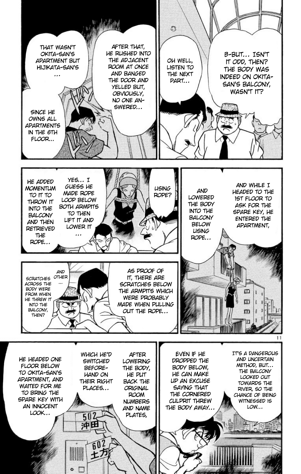 Detective Conan Chapter 172 page 12 - Chapter 172: The Two Rooms