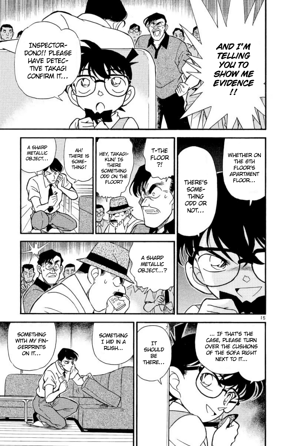 Detective Conan Chapter 172 page 16 - Chapter 172: The Two Rooms