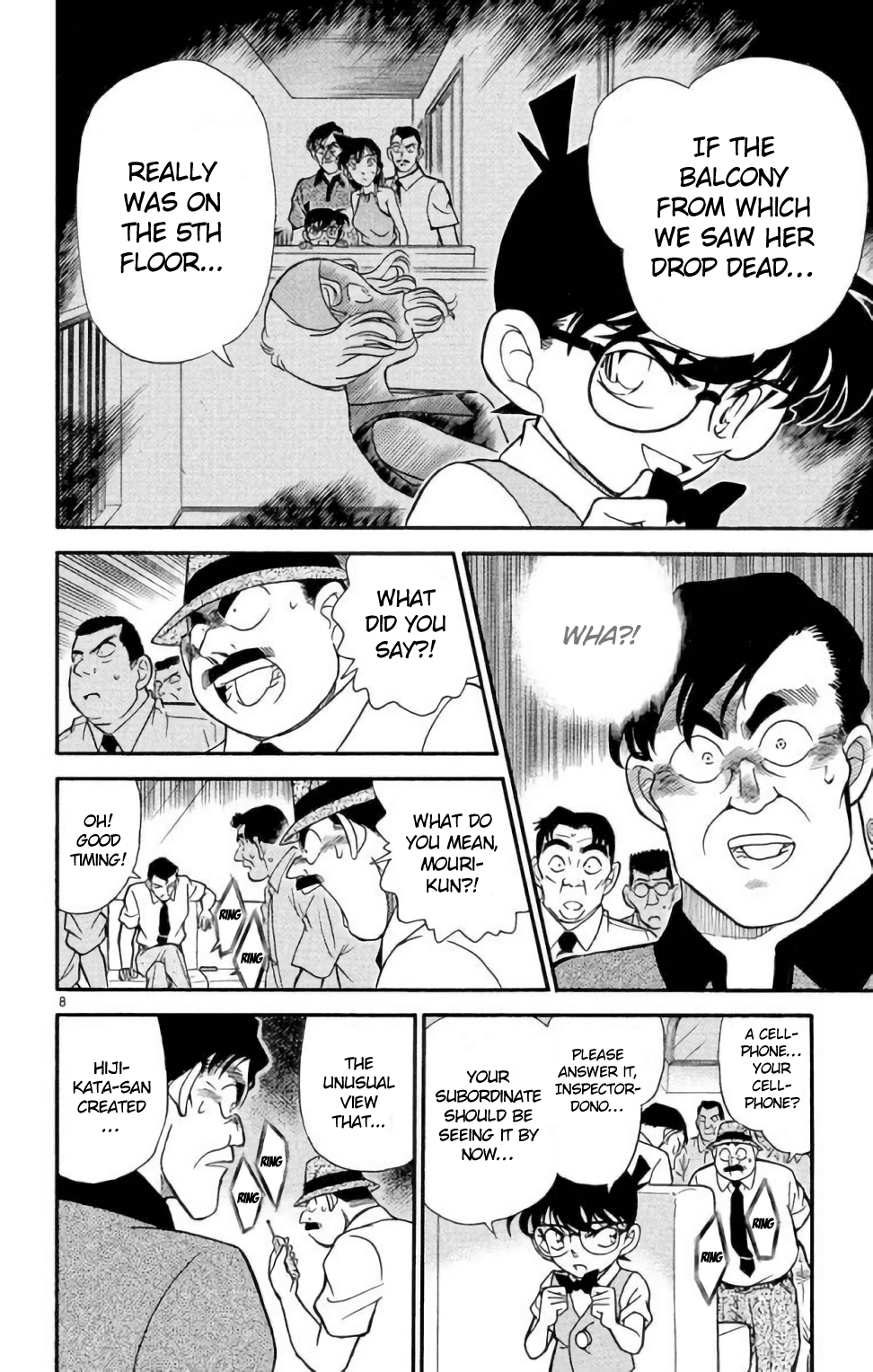 Detective Conan Chapter 172 page 9 - Chapter 172: The Two Rooms