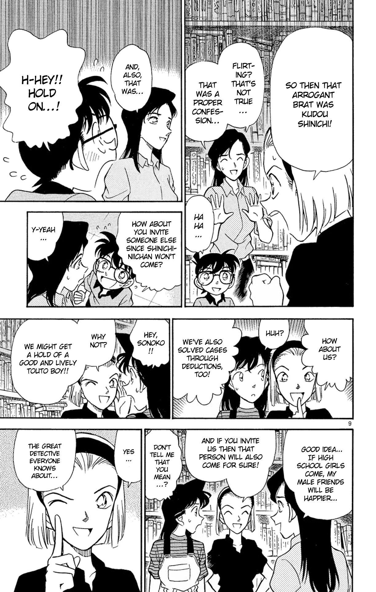 Detective Conan Chapter 173 page 10 - Chapter 173: The First Love...