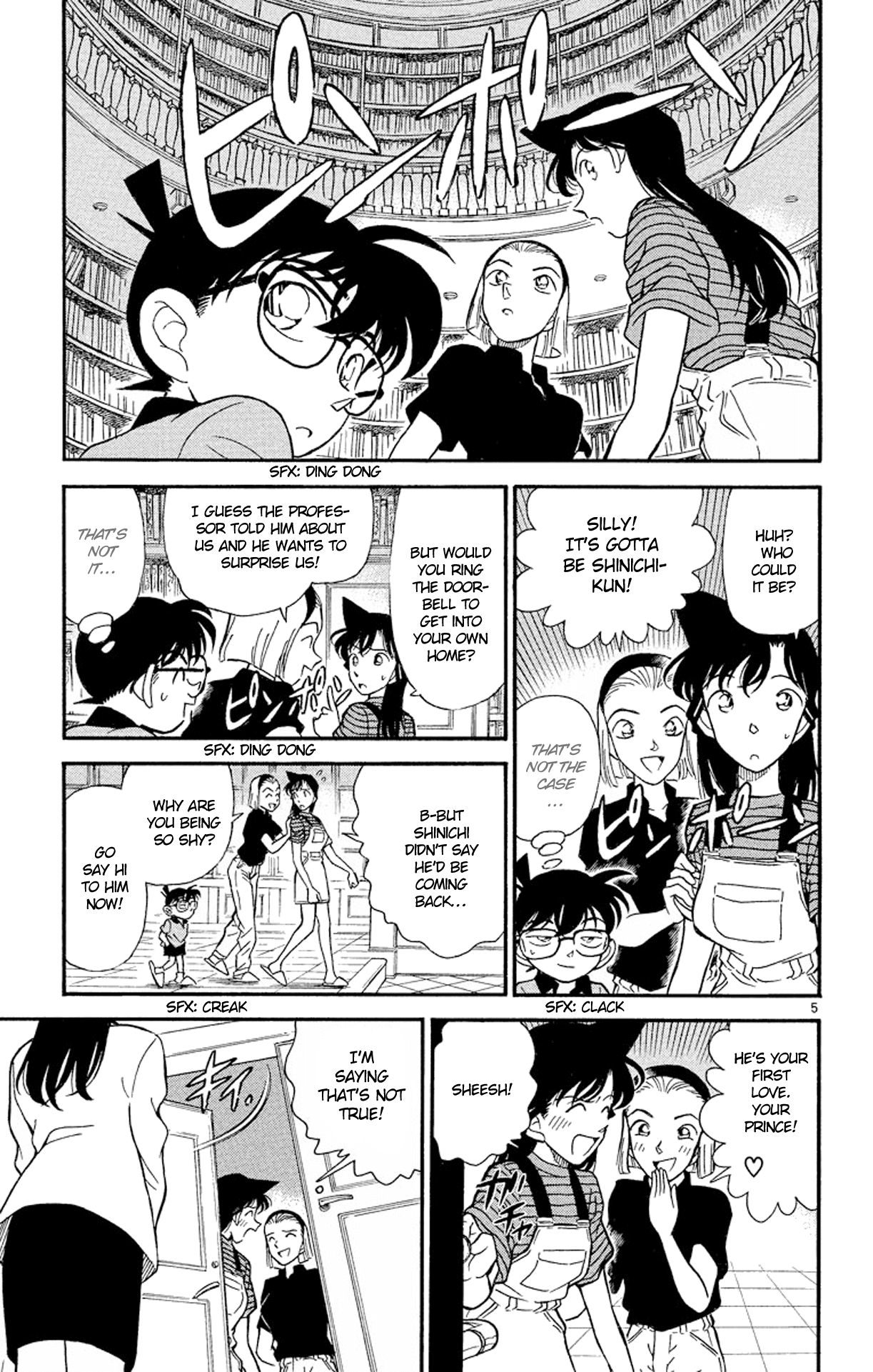 Detective Conan Chapter 173 page 6 - Chapter 173: The First Love...