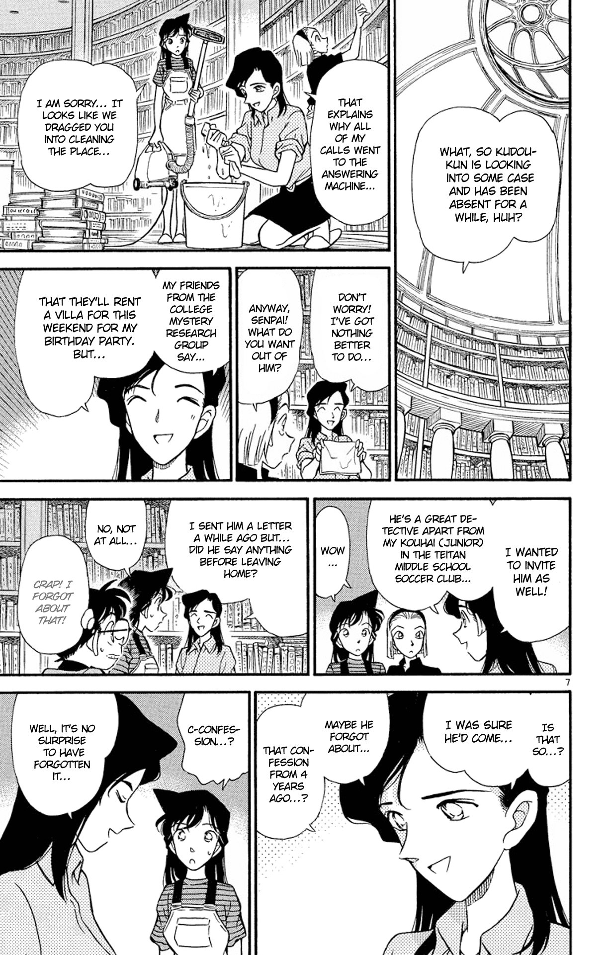 Detective Conan Chapter 173 page 8 - Chapter 173: The First Love...
