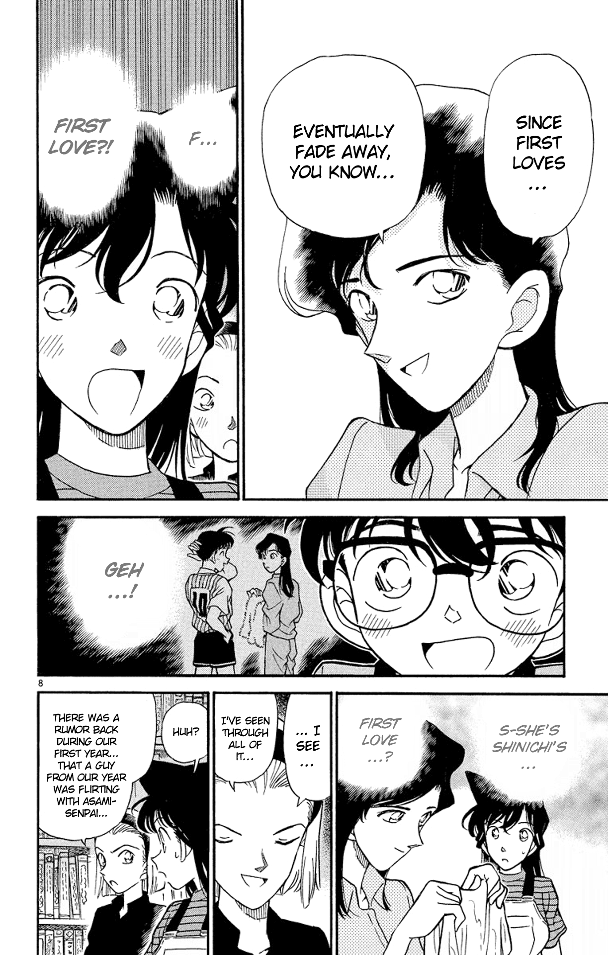Detective Conan Chapter 173 page 9 - Chapter 173: The First Love...