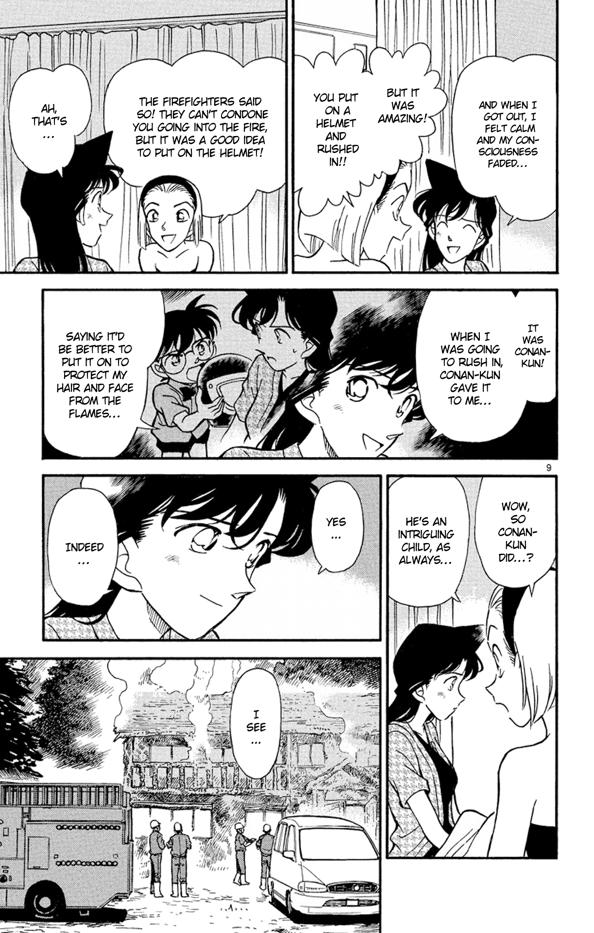 Detective Conan Chapter 174 page 10 - Chapter 174: The Burning Truth