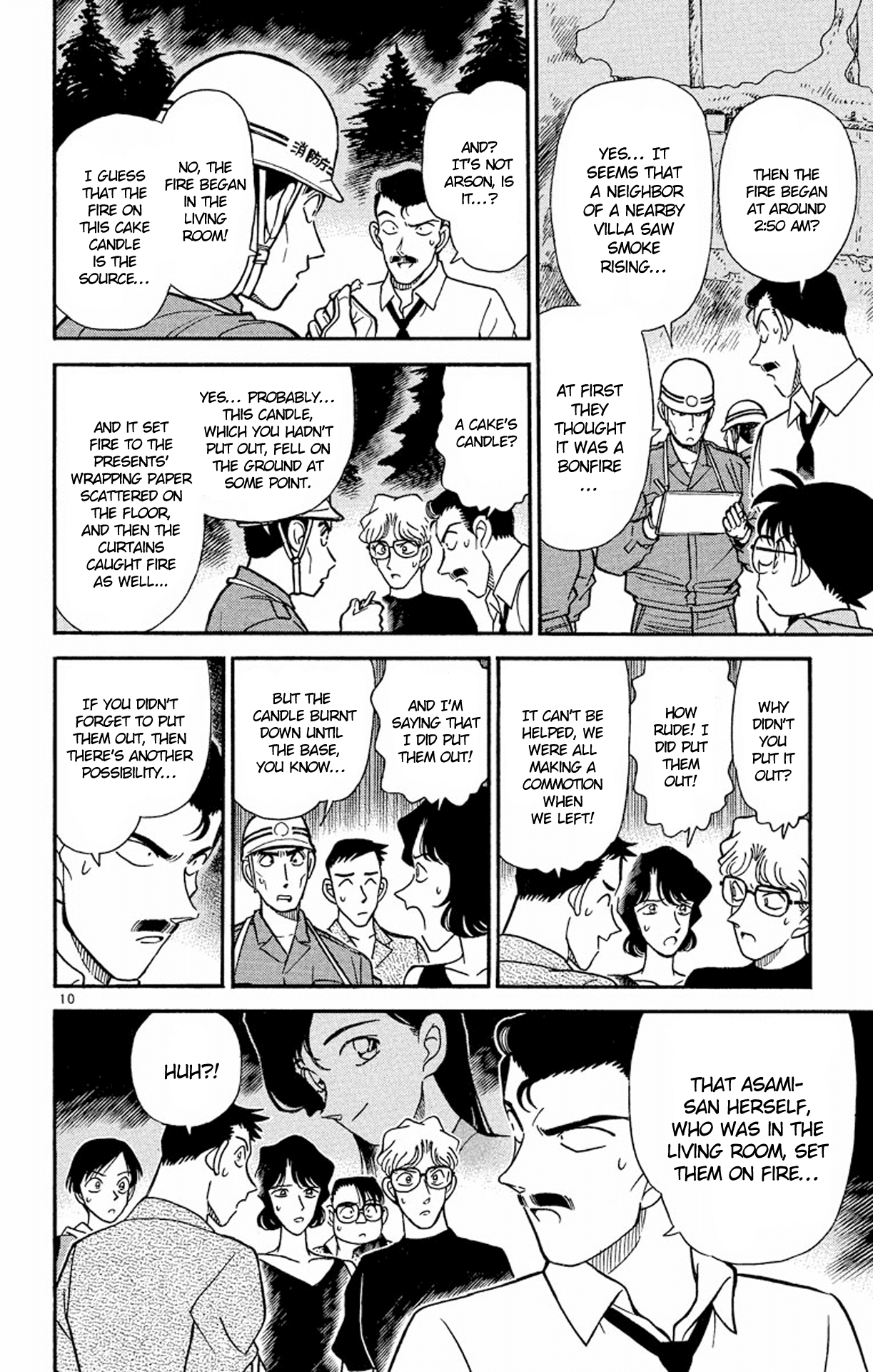 Detective Conan Chapter 174 page 11 - Chapter 174: The Burning Truth