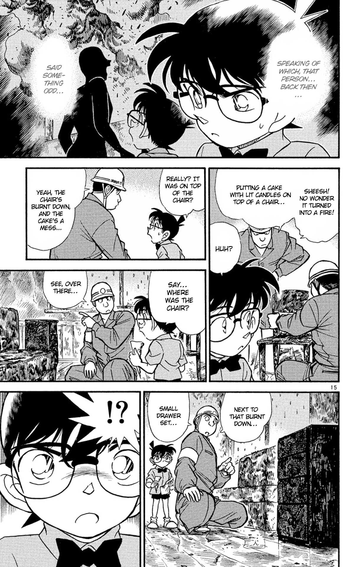 Detective Conan Chapter 174 page 16 - Chapter 174: The Burning Truth