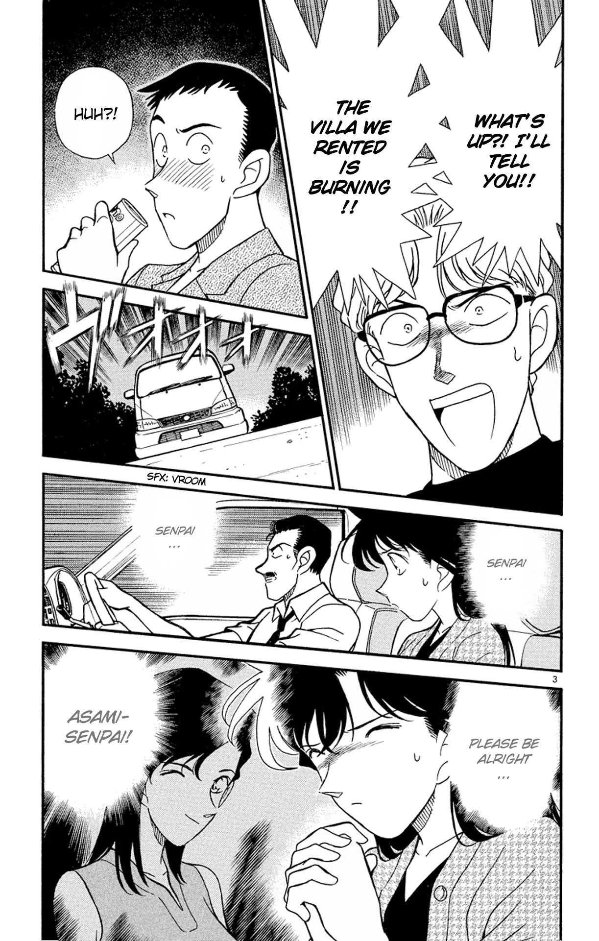 Detective Conan Chapter 174 page 4 - Chapter 174: The Burning Truth