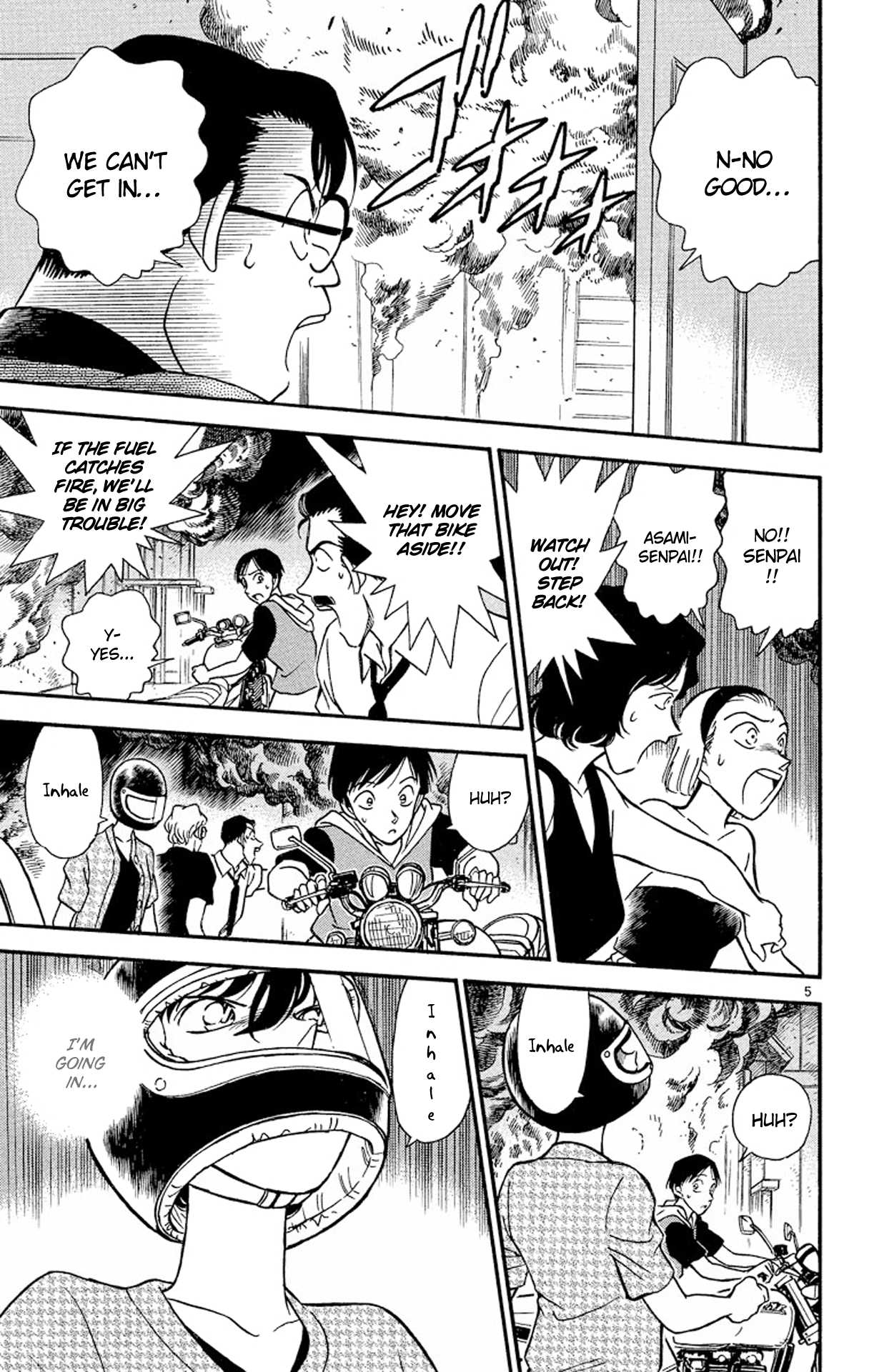 Detective Conan Chapter 174 page 6 - Chapter 174: The Burning Truth