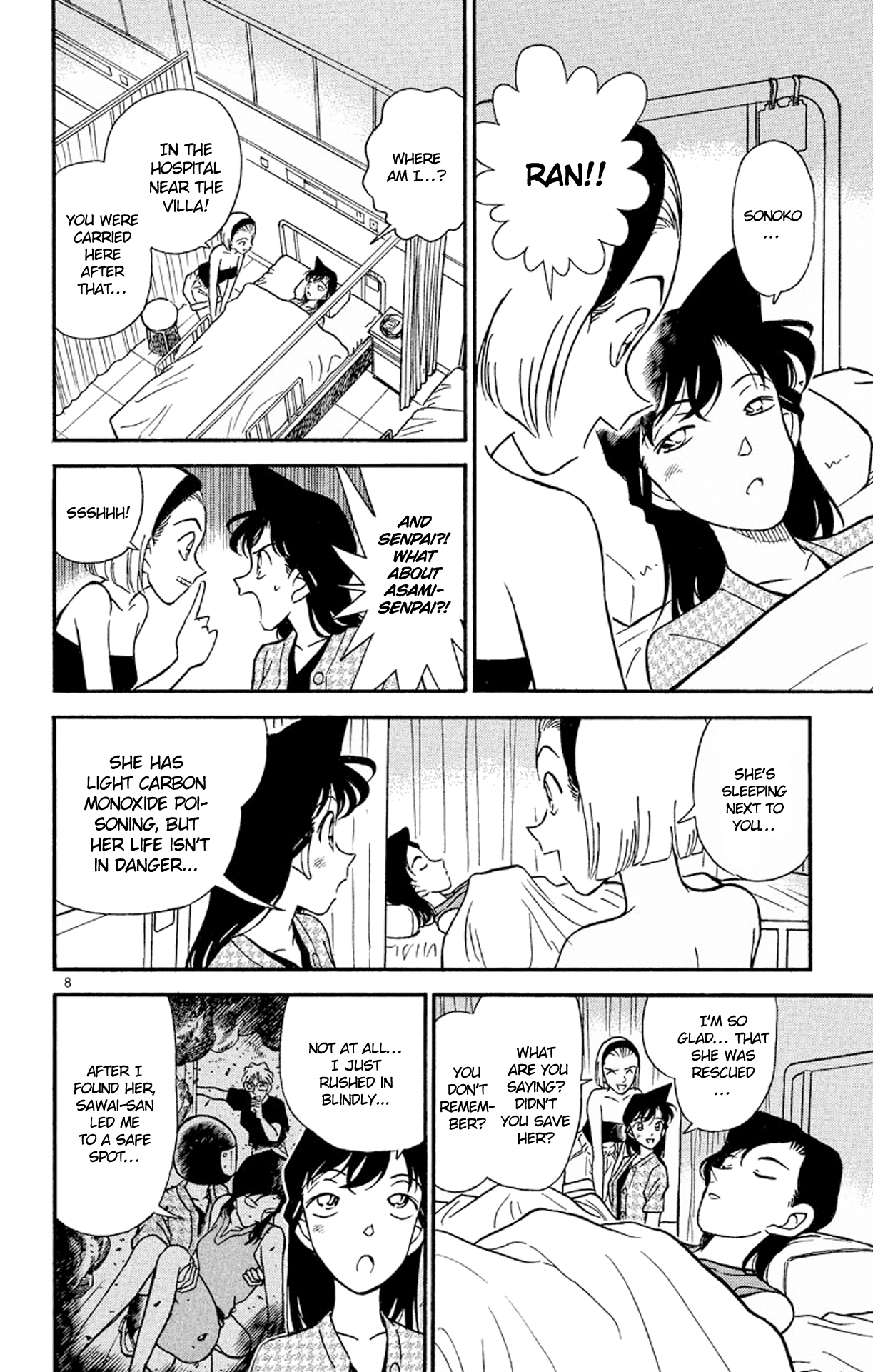 Detective Conan Chapter 174 page 9 - Chapter 174: The Burning Truth