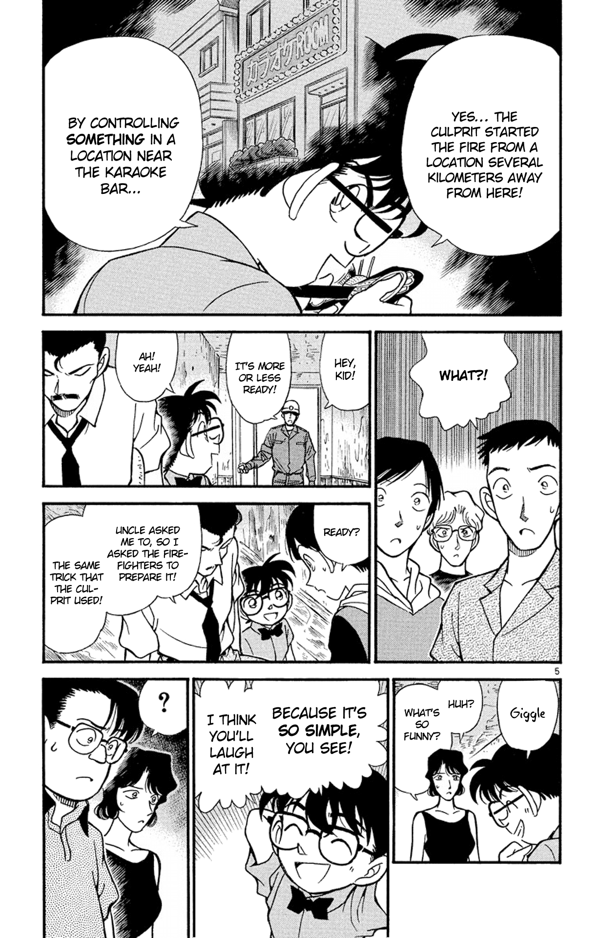 Detective Conan Chapter 175 page 6 - Chapter 175: The Heart Opens?!