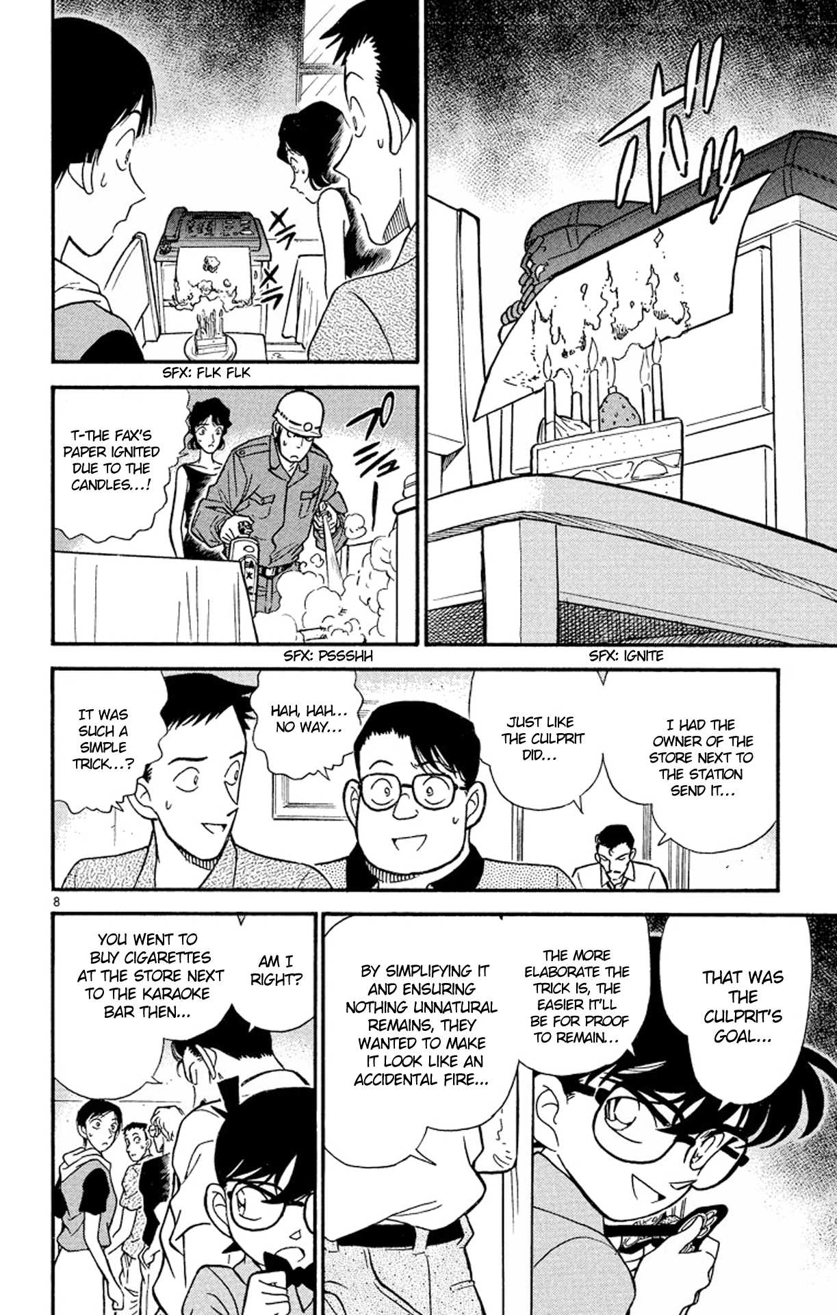 Detective Conan Chapter 175 page 9 - Chapter 175: The Heart Opens?!