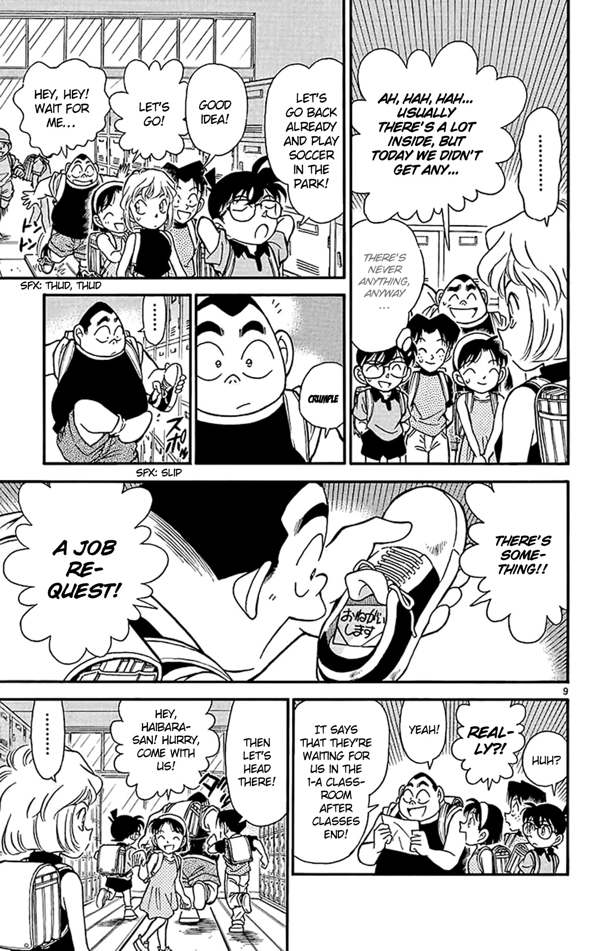 Detective Conan Chapter 176 page 10 - Chapter 176: The Transfer Student