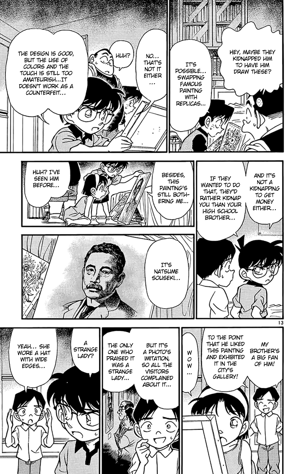Detective Conan Chapter 176 page 14 - Chapter 176: The Transfer Student