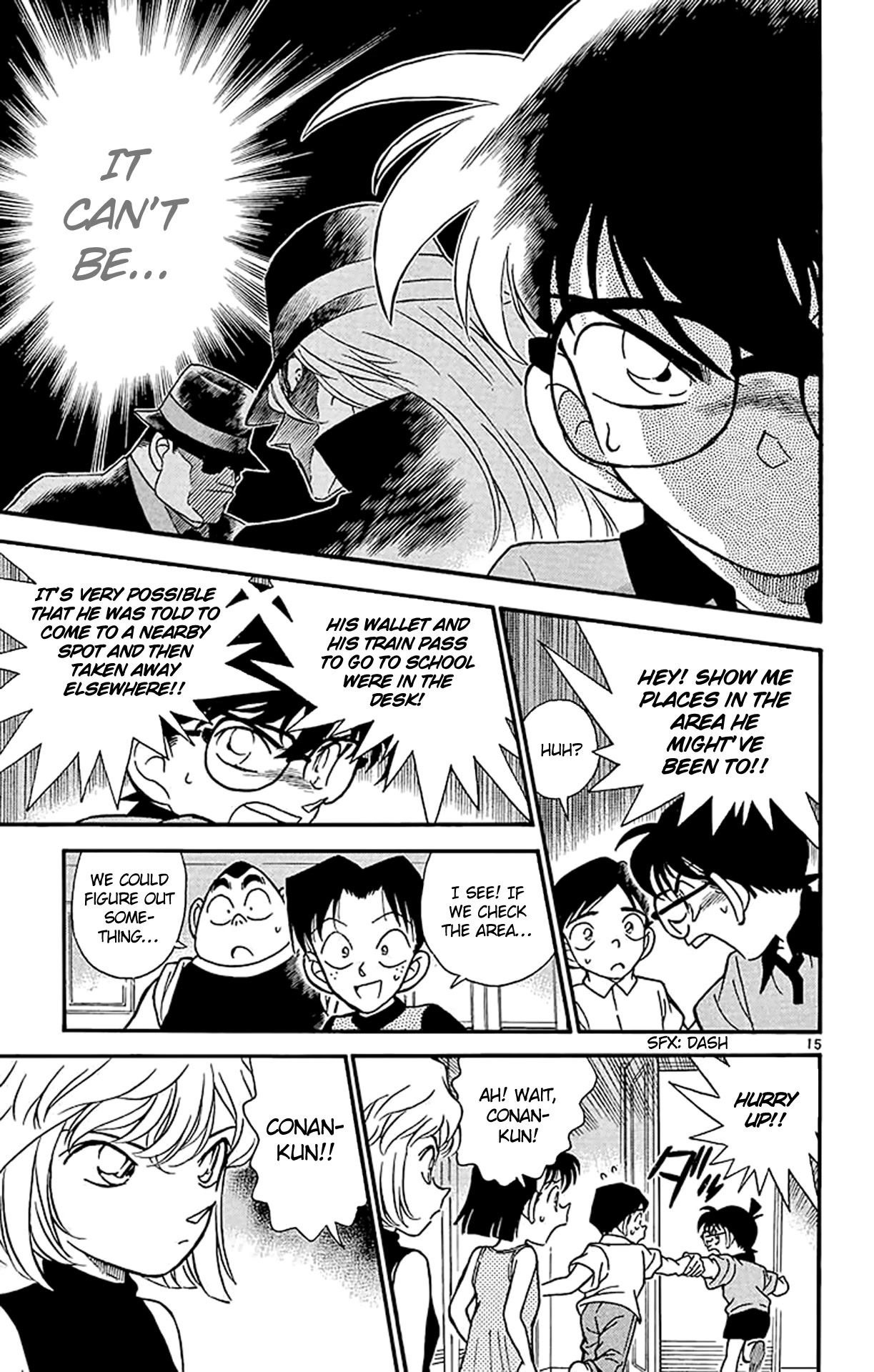 Detective Conan Chapter 176 page 16 - Chapter 176: The Transfer Student