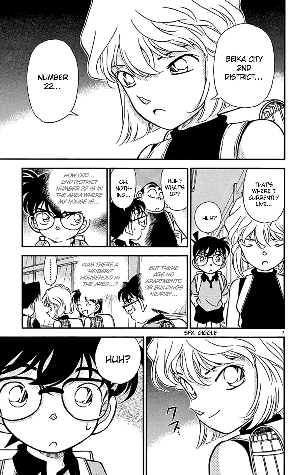 Detective Conan Chapter 176 page 8 - Chapter 176: The Transfer Student