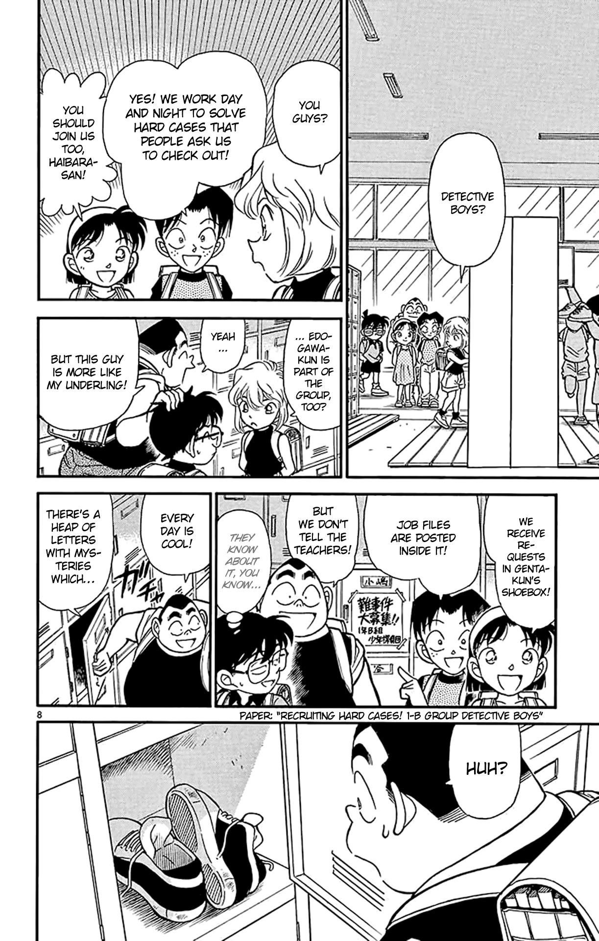 Detective Conan Chapter 176 page 9 - Chapter 176: The Transfer Student