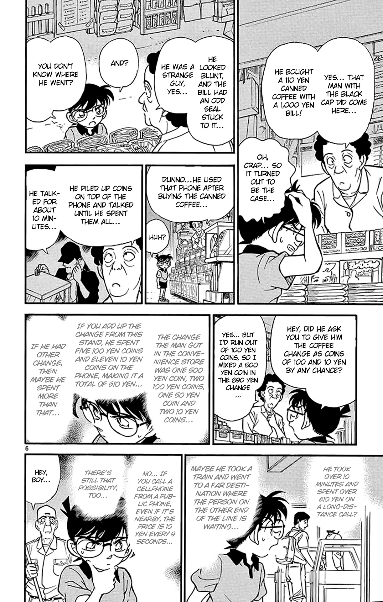 Detective Conan Chapter 177 page 7 - Chapter 177: The Woman in Black
