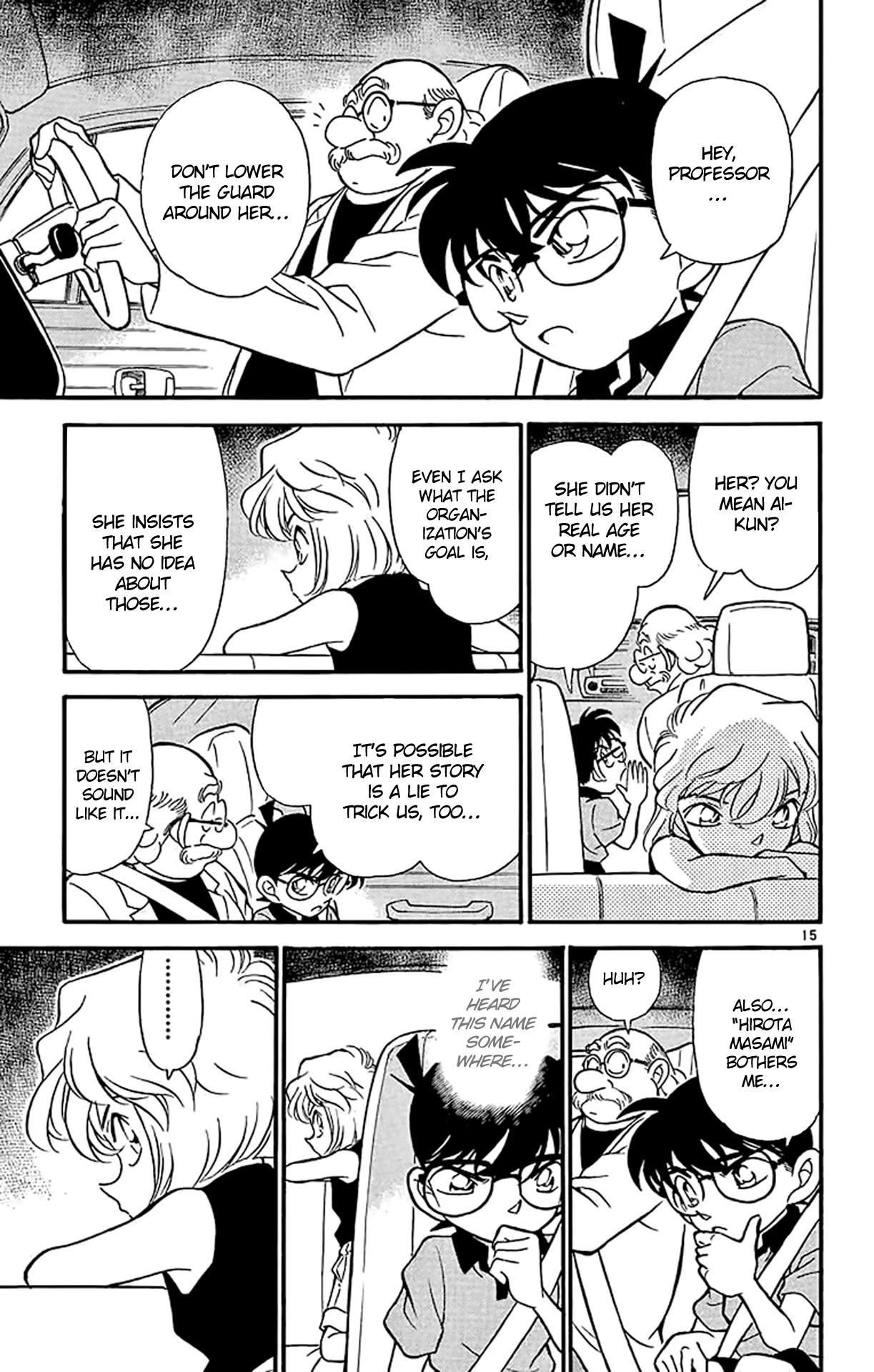 Detective Conan Chapter 179 page 16 - Chapter 179: The Girl Who Lies