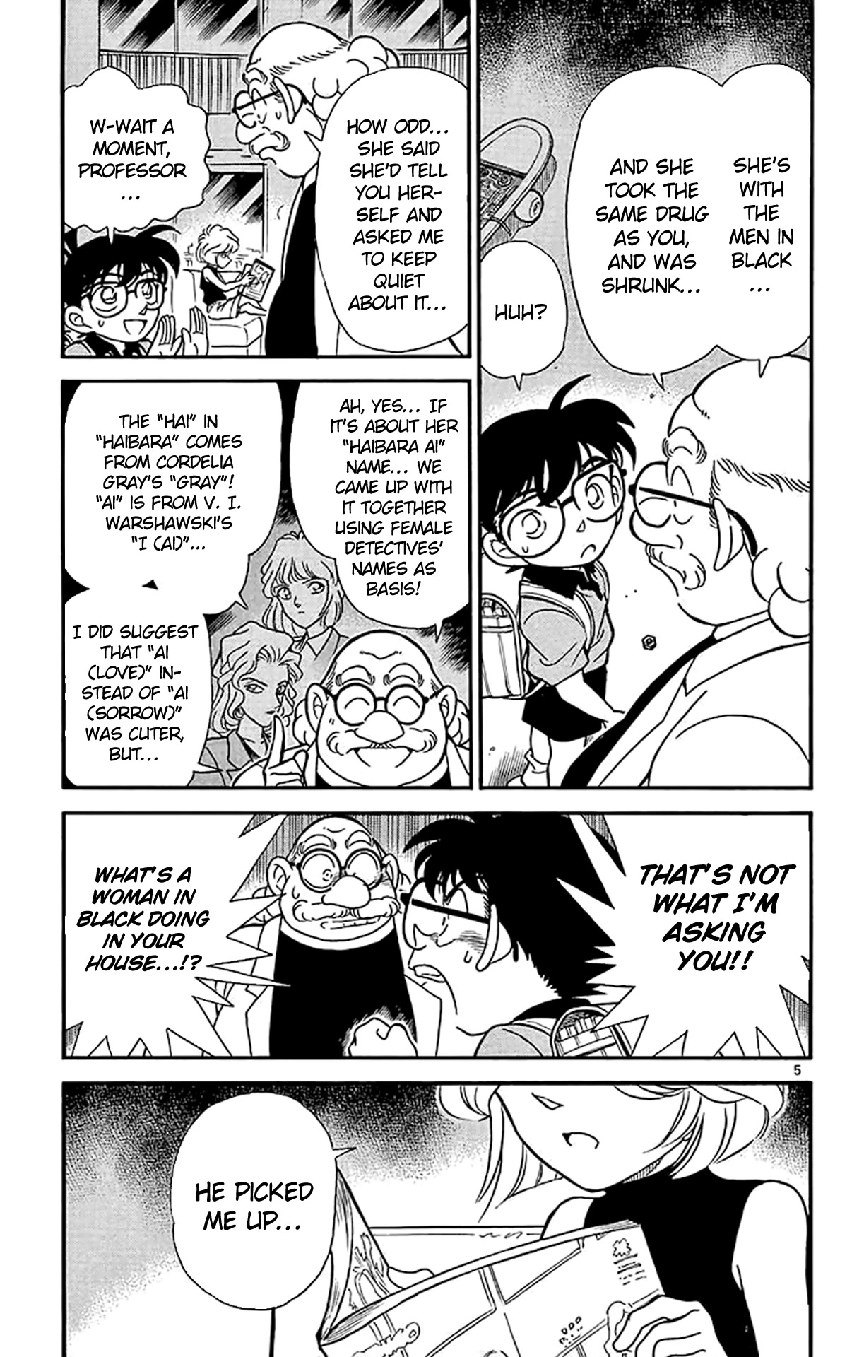 Detective Conan Chapter 179 page 6 - Chapter 179: The Girl Who Lies