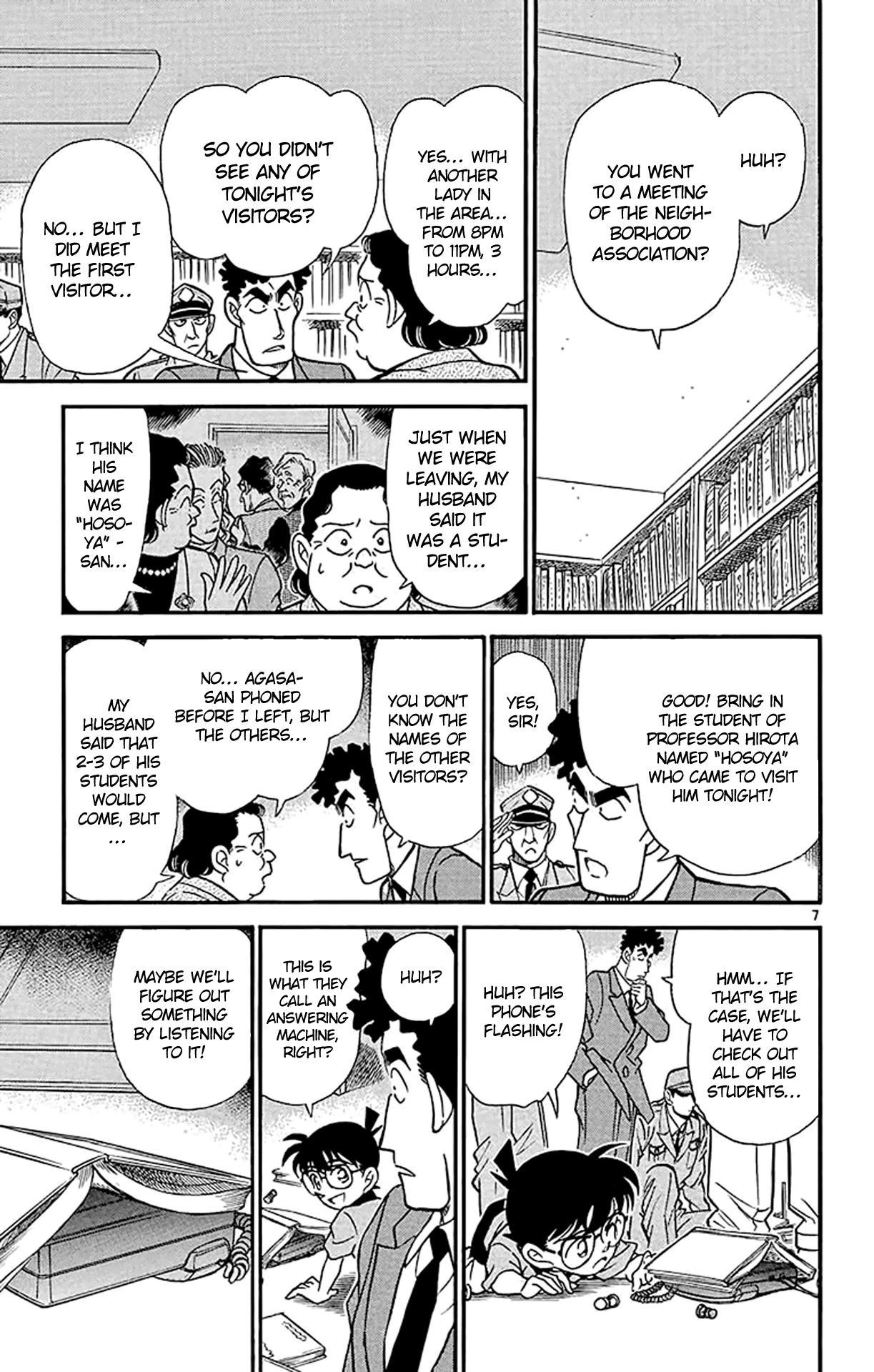 Detective Conan Chapter 180 page 8 - Chapter 180: Checkmate