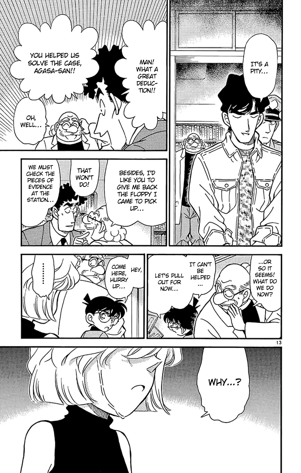 Detective Conan Chapter 181 page 14 - Chapter 181: Why...?