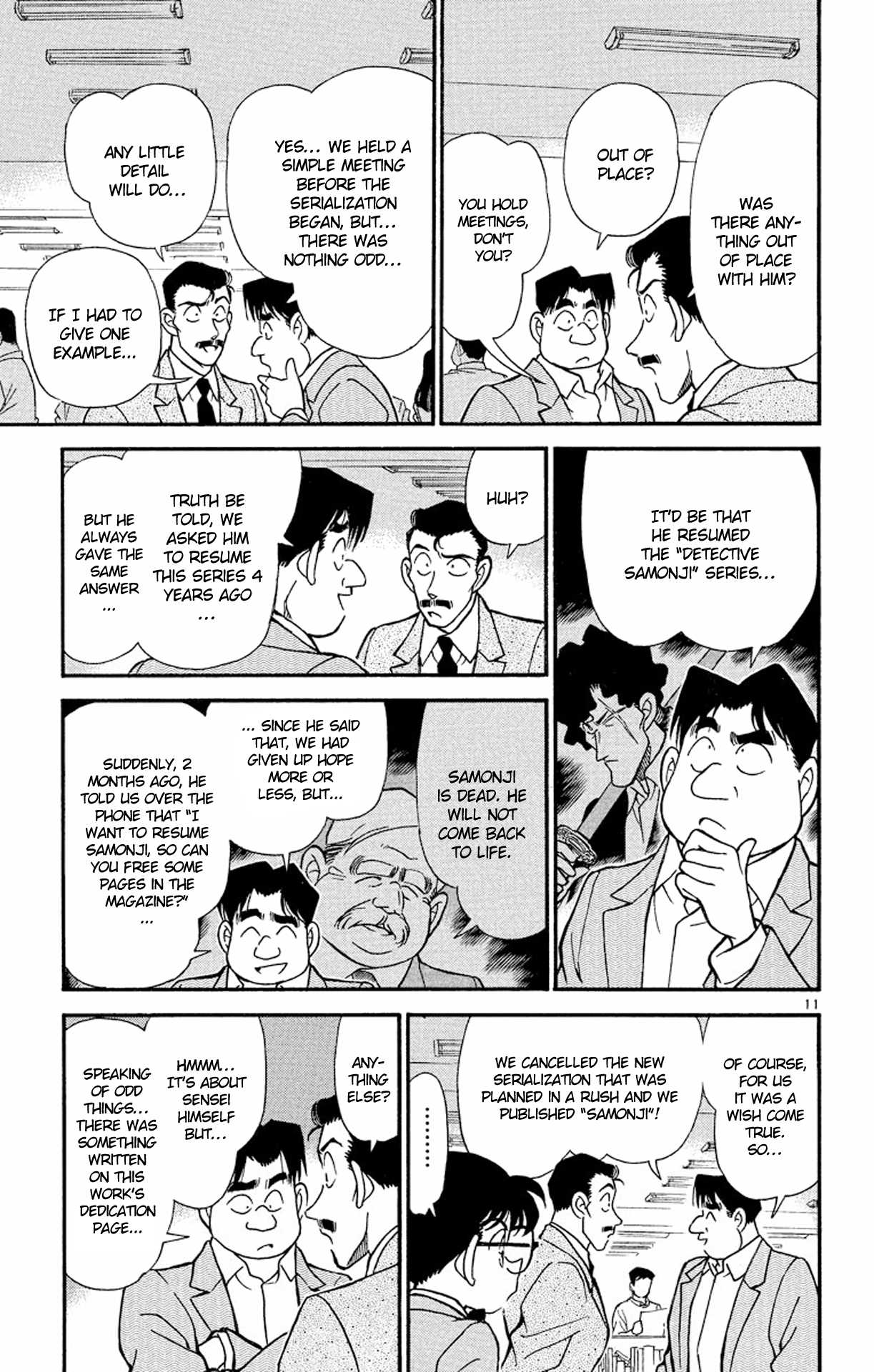 Detective Conan Chapter 182 page 12 - Chapter 182: The Disappeared Writer