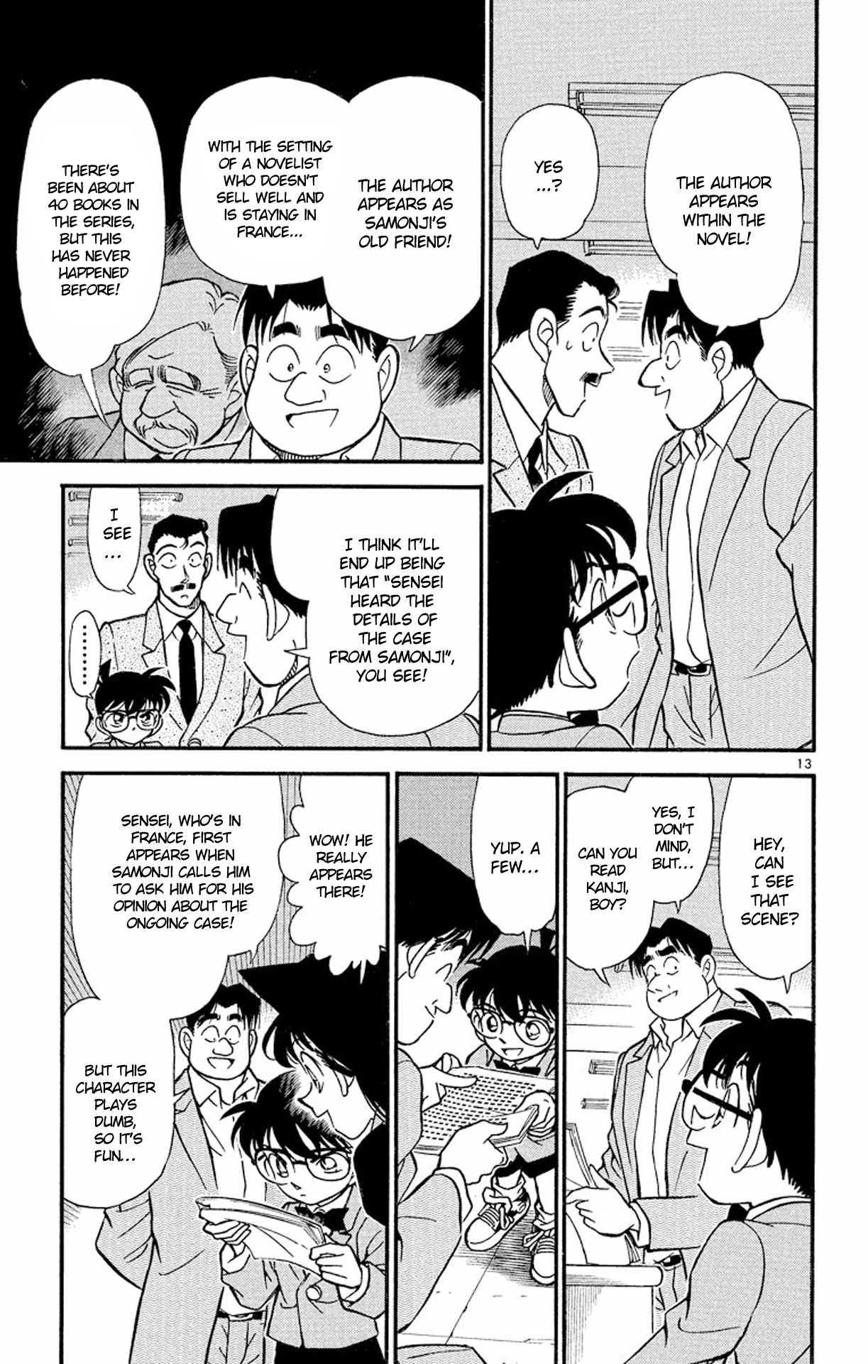 Detective Conan Chapter 182 page 14 - Chapter 182: The Disappeared Writer